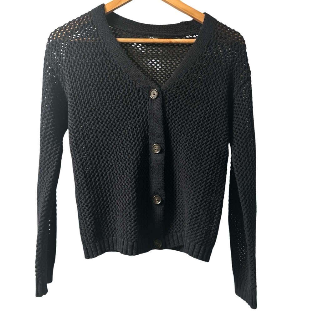 Art Class Black Knit Women's Cardigan